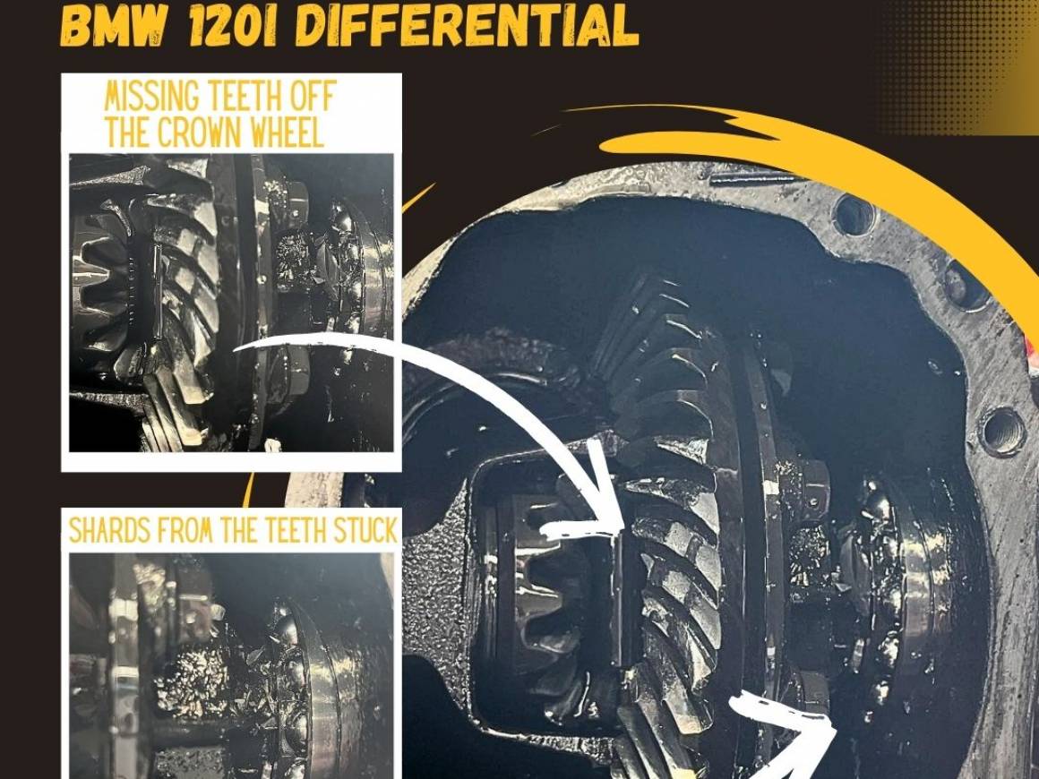 Take a Closer Look at a Damaged BMW 120i Differential